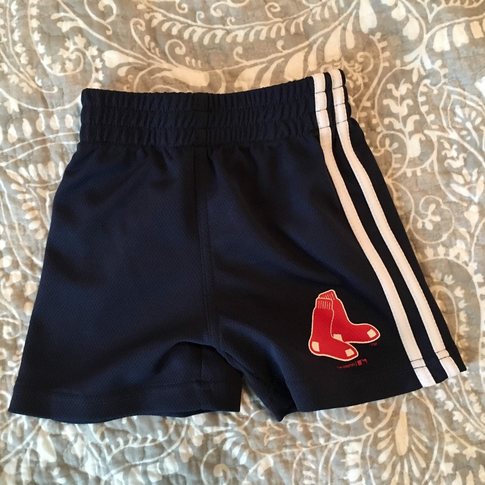 Boston Red Sox baby shorts